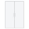 vidaXL Buffets 2 pcs blanc 60x31x84 cm bois d'ing&eacute;nierie