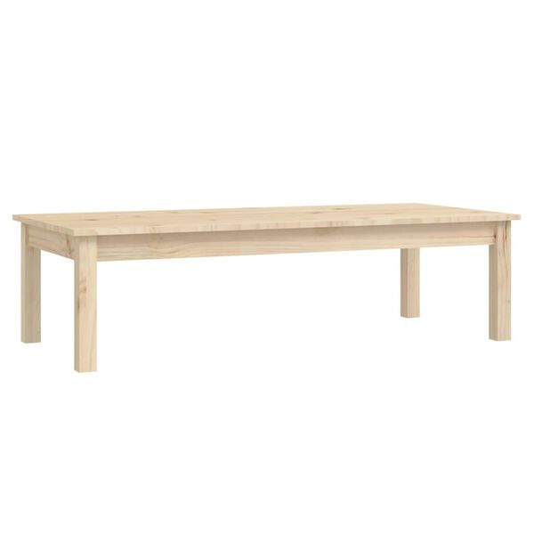 vidaXL Table basse 110x50x30 cm Bois massif de pin