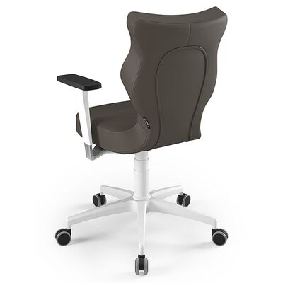 Entelo Chaise de bureau ergonomique Perto White Vero 03 Gris