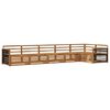 vidaXL Ensemble de canap&eacute;s d'ext&eacute;rieur 6 pc Naturel