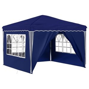 vidaXL Tente de f&ecirc;te pop-up Bleu 288 x 288 x 245 cm Tissu Oxford