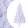 vidaXL Arbre de No&euml;l artificiel avec branches &eacute;paisses blanc 120cm PVC