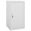 vidaXL Armoire &agrave; selles Gris clair 53x53x105 cm Acier