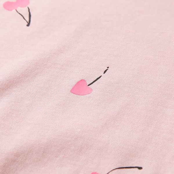 T-shirt pour enfants rose clair 92