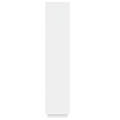 vidaXL Bibliothèque/Séparateur de pièce Blanc 40x35x167 cm Pin solide