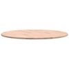 vidaXL Dessus de table &Oslash;70x1,5 cm rond bois massif de h&ecirc;tre