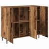 vidaXL Buffet Bois ancien 90 x 34 x 80 cm Bois d'ing&eacute;nierie