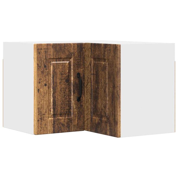 vidaXL Armoire de cuisine avec &eacute;tag&egrave;re Bois ancien 57 x 57 x 40 cm