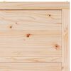 vidaXL Porte de grange Naturel 90 x 2,5 x 208 cm Bois de pin massif