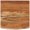 vidaXL Comptoir de salle de bain 60x60x2,5 cm carr&eacute; bois massif acacia