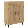 vidaXL Haut Armoire 2 pcs Ch&ecirc;ne artisanal Bois d'ing&eacute;nierie