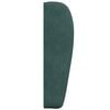 vidaXL Oreille de t&ecirc;te de lit Vert 80 x 23 x 6 cm Velours