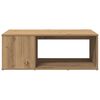 vidaXL Table basse chêne artisanal 90x67x33 cm bois d'ingénierie