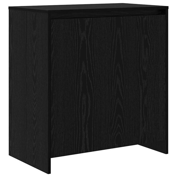 vidaXL Buffet 3 pcs Ch&ecirc;ne noir 70 x 41 x 75 cm Bois d'ing&eacute;nierie