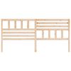 vidaXL Tête de lit 206x4x100 cm Bois massif de pin