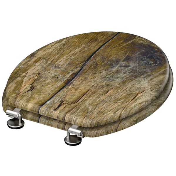 SCH&Uuml;TTE Si&egrave;ge de toilette SOLID WOOD MDF imprim&eacute;