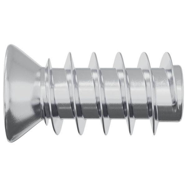 vidaXL Vis 12 pcs Argent&eacute; M6 x 12 mm Fer
