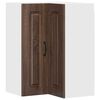 vidaXL Panneau de lave-vaisselle Kalmar Ch&ecirc;ne brun 57 x 57 x 80 cm