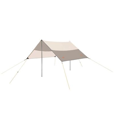 Easy Camp Bâche de tente Cliff 2,6x2 m Gris et sable