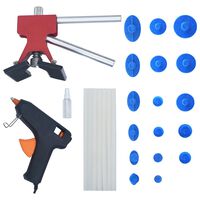 vidaXL Kit d'outils de débosselage sans peinture 26 pcs