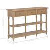 vidaXL Table console 120x30x76 cm MDF