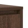 vidaXL Buffet ch&ecirc;ne marron 85x34x76 cm bois d'ing&eacute;nierie