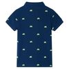 Polo pour enfants bleu marine 140