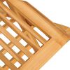 vidaXL Chaises de jardin pliantes lot de 8 47x62x90cm bois massif teck