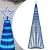 vidaXL Sapin de No&euml;l &agrave; LED 475 LED bleu 247 cm
