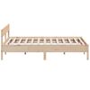 vidaXL Cadre de lit sans matelas 200x200 cm bois massif de pin