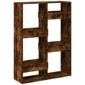 vidaXL Biblioth&egrave;que ch&ecirc;ne fum&eacute; 100x33x135 cm bois d'ing&eacute;nierie