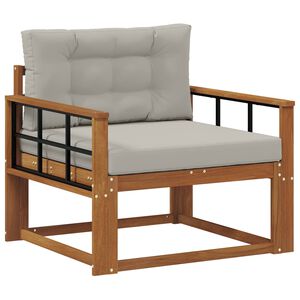 vidaXL Sofa de milieu ext&eacute;rieur Naturel