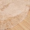 vidaXL Tapis shaggy &agrave; poils longs NAVARRA beige 240x240 cm polyester