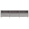 vidaXL Meuble TV sonoma gris 150x30x44,5 cm bois d'ing&eacute;nierie