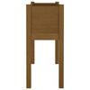 vidaXL Jardinière Marron miel 70x31x70 cm Bois de pin massif