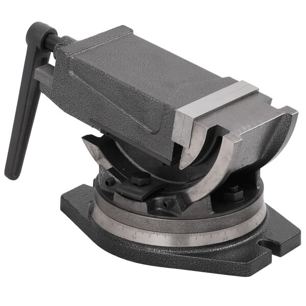 vidaXL Étau inclinable à 2 axes 100 mm