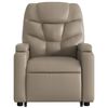 vidaXL Fauteuil inclinable Cappuccino Similicuir