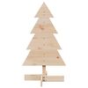 vidaXL Arbre de Noël en bois pour décoration 80 cm bois massif de pin
