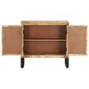 vidaXL Buffet 80x30x76 cm bois de manguier massif