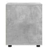 vidaXL Armoire de rangement Gris b&eacute;ton 40 x 48 x 57 cm