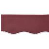 vidaXL Toile de rechange pour auvent Bordeaux 280 x 195 cm Polyester