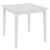 vidaXL Mobilier de salle &agrave; manger 3 pcs MDF Blanc