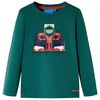 T-shirt enfant &agrave; manches longues vert 116