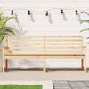 vidaXL Banc de jardin 203,5x48x91,5 cm bois massif de pin