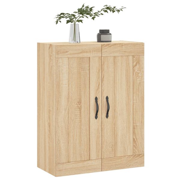 vidaXL Armoire murale ch&ecirc;ne sonoma 69,5x34x90 cm bois d'ing&eacute;nierie