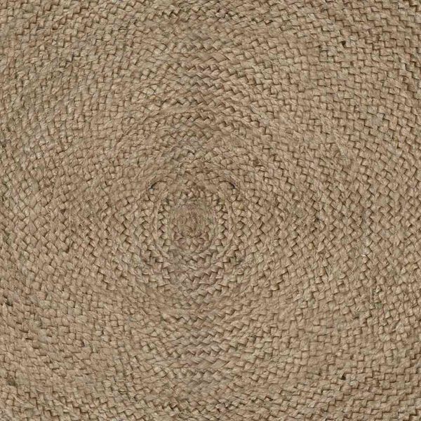 vidaXL Tapis de surface Carr&eacute; Gris 200 x 200 cm Jute