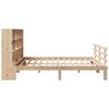vidaXL Lit biblioth&egrave;que sans matelas 180x200 cm bois massif de pin