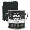vidaXL Peinture murale Noir 16,5 x 16,5 x 15,9 cm Impression murale
