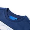 T-shirt pour enfants &agrave; manches longues bleu jean 116