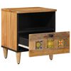 vidaXL Cabinet de chevet Naturel 40 x 33 x 46 cm Bois de mangue massif